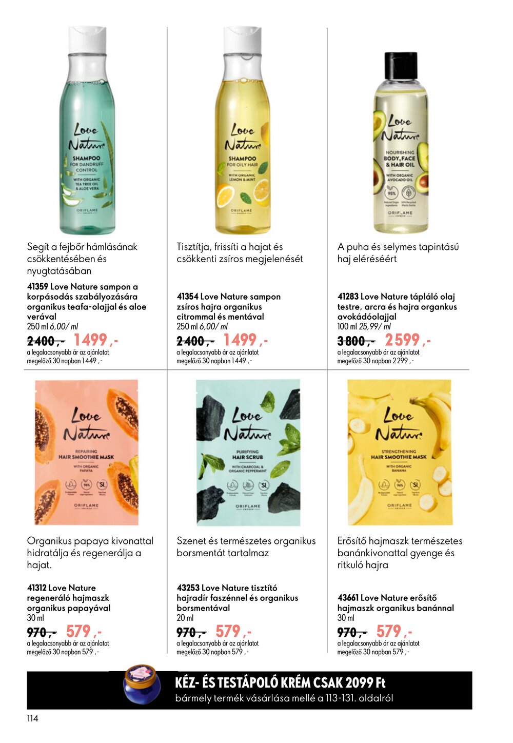 Oriflame akciós újság 2026.06.17-től - 114. oldal.
