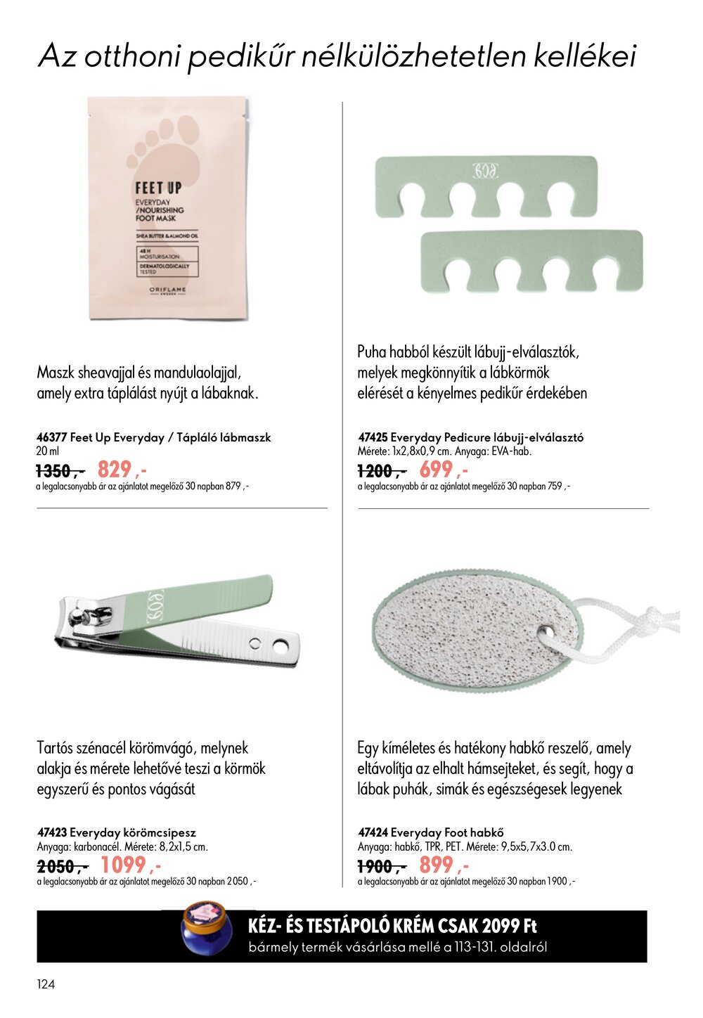 Oriflame akciós újság 2026.06.17-től - 124. oldal.