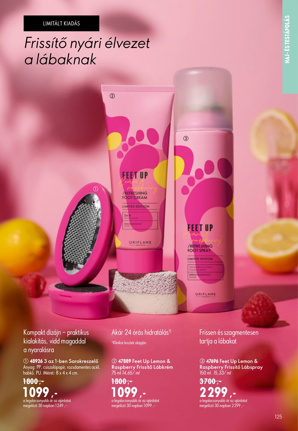 Oriflame akciós újság 2026.06.17-től - 125. oldal.