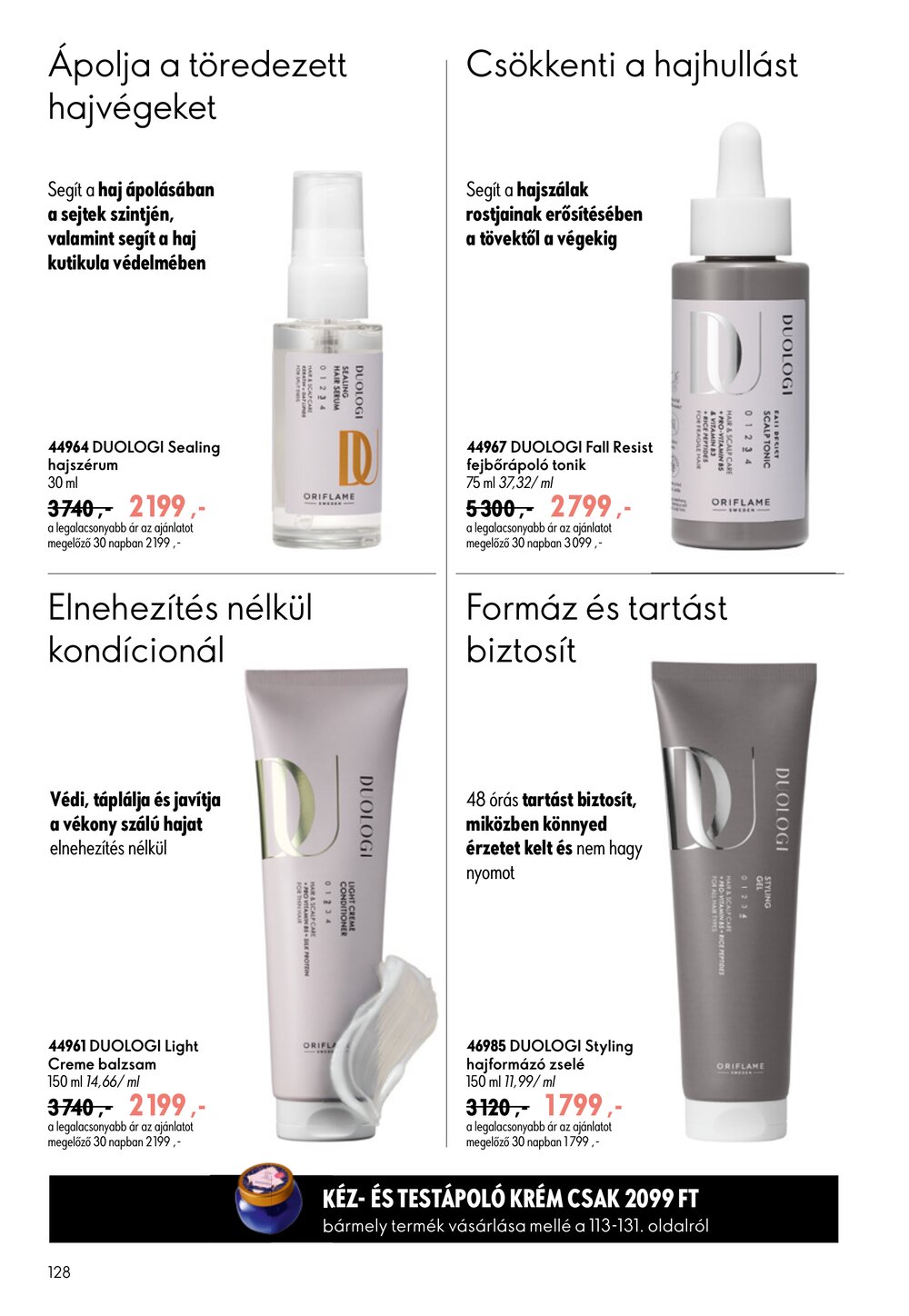 Oriflame akciós újság 2026.06.17-től - 128. oldal.