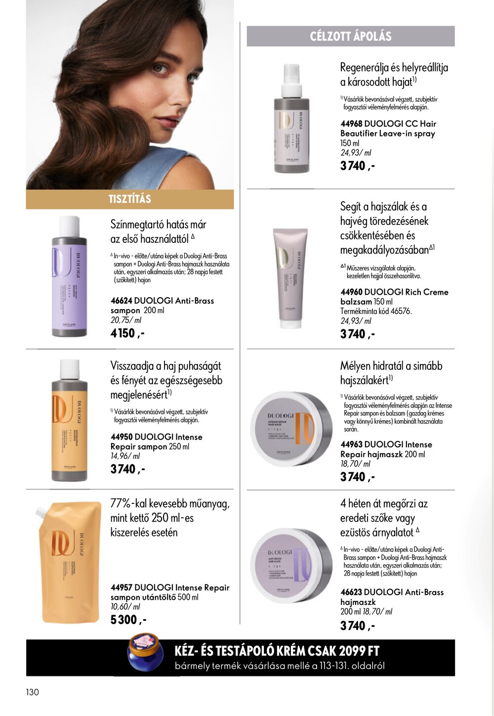 Oriflame akciós újság 2026.06.17-től - 130. oldal.
