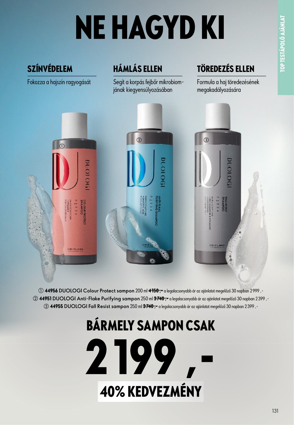 Oriflame akciós újság 2026.06.17-től - 131. oldal.