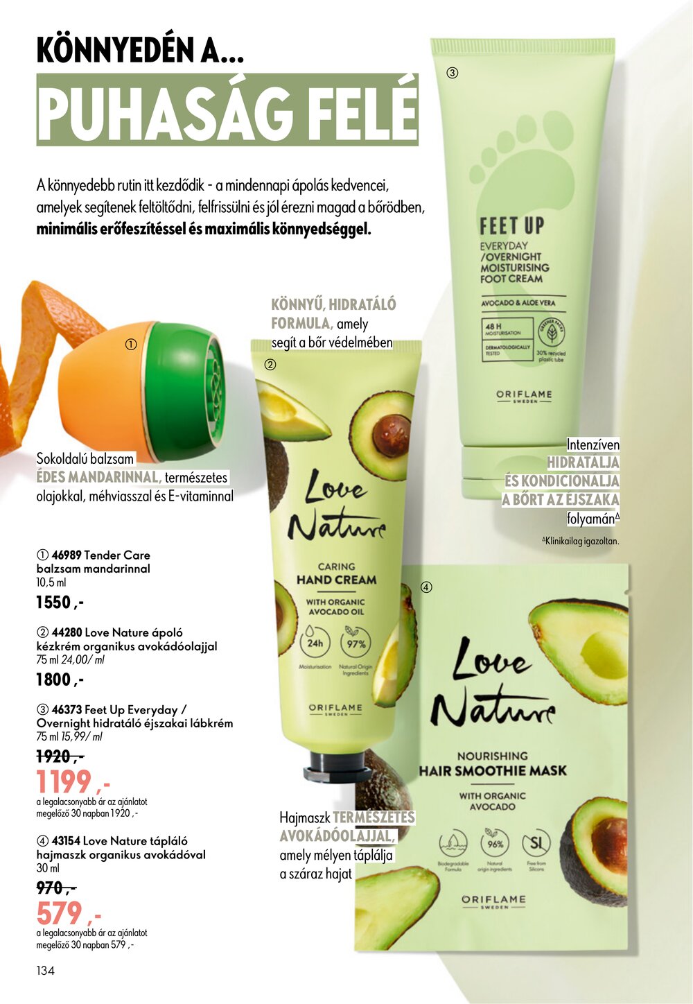 Oriflame akciós újság 2026.06.17-től - 134. oldal.