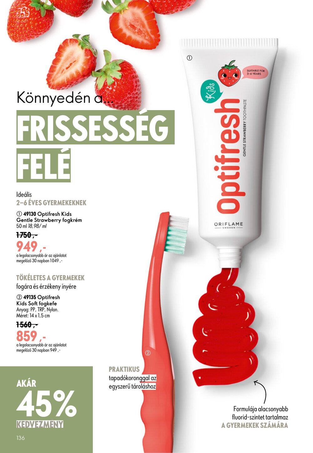 Oriflame akciós újság 2026.06.17-től - 136. oldal.