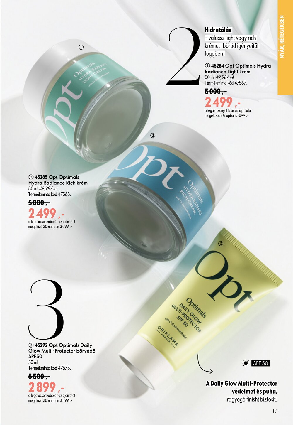 Oriflame akciós újság 2026.06.17-től - 19. oldal.