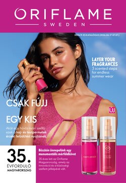 Oriflame akciós újság 2026.06.17-től