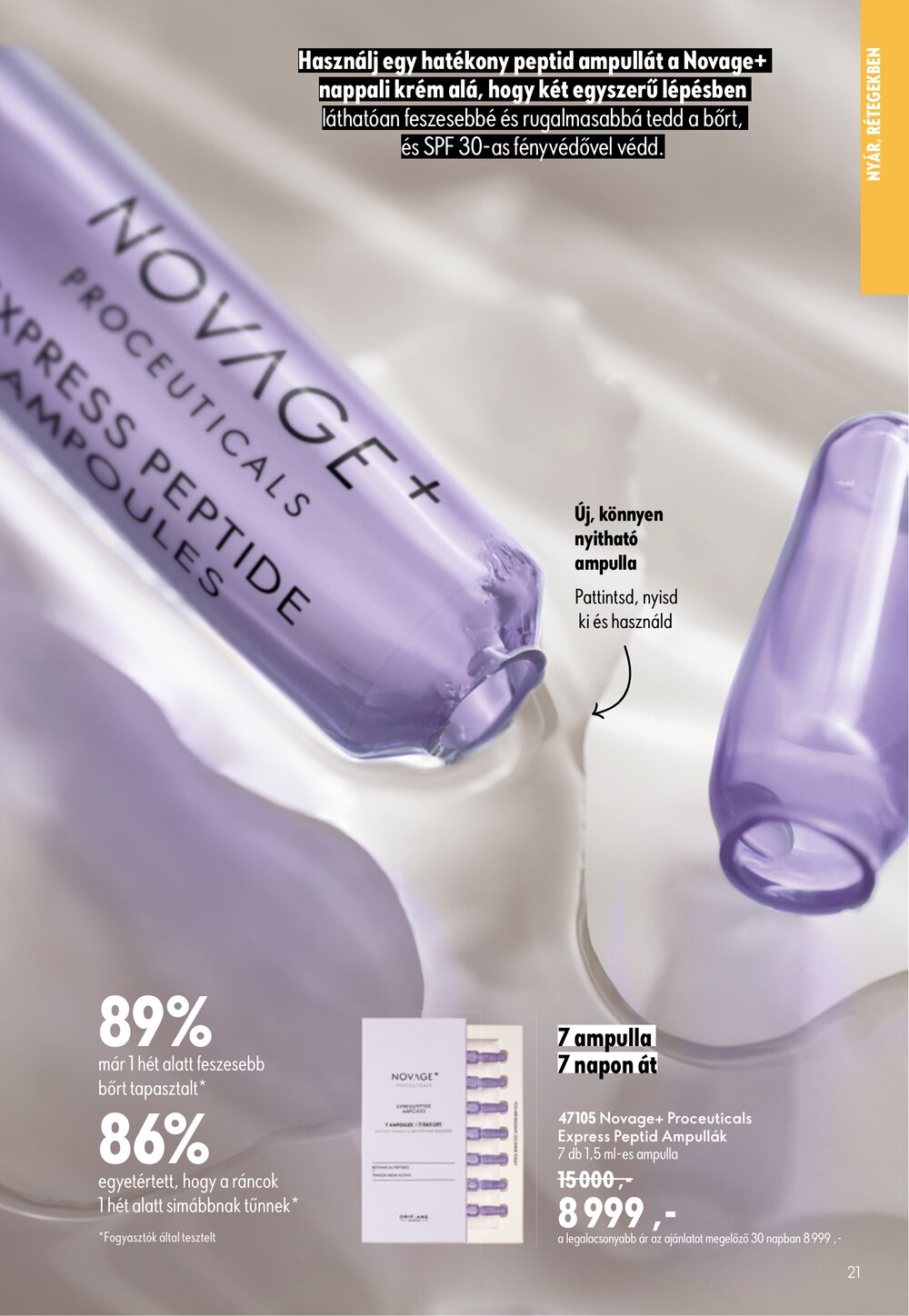 Oriflame akciós újság 2026.06.17-től - 21. oldal.
