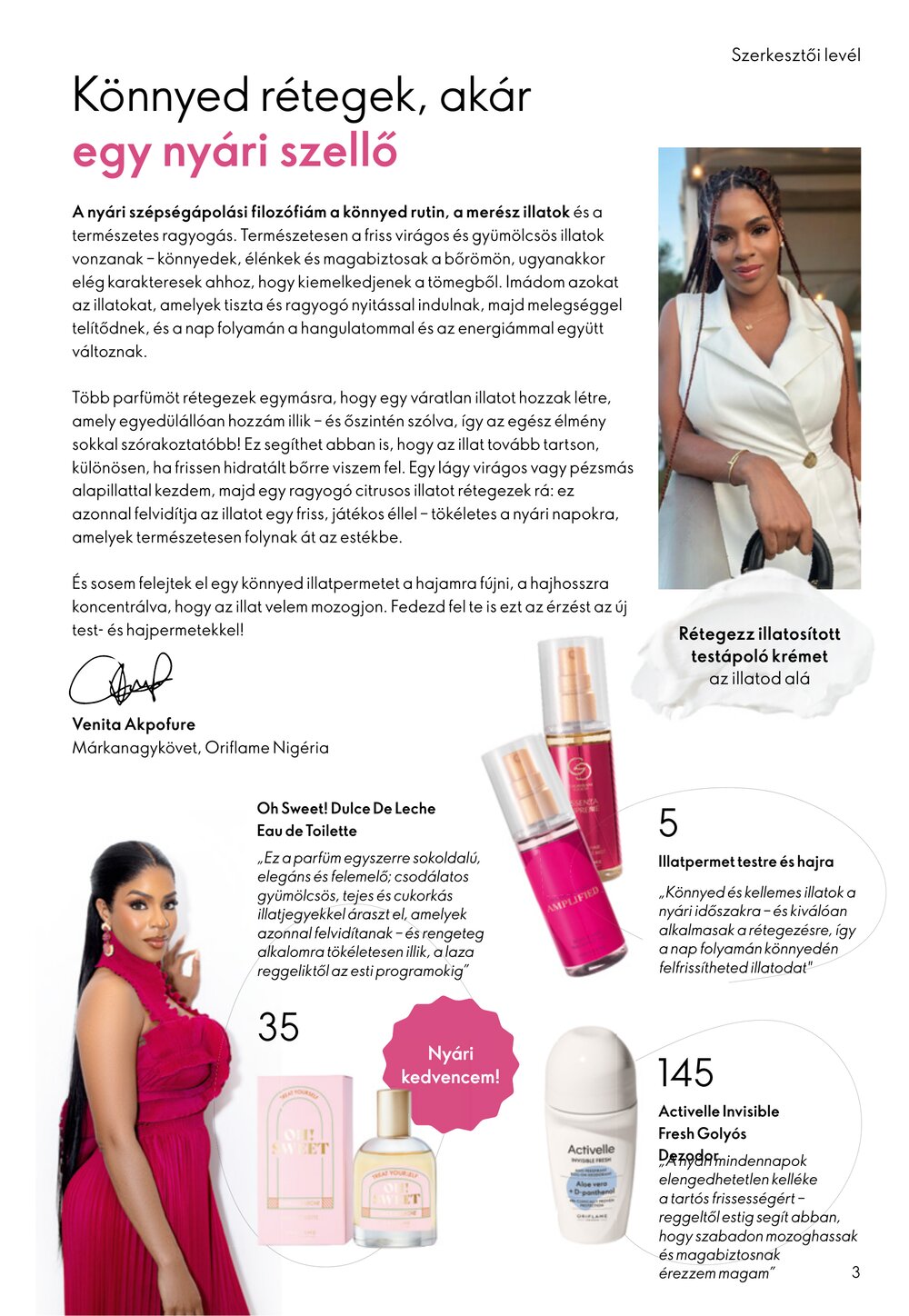 Oriflame akciós újság 2026.06.17-től - 3. oldal.
