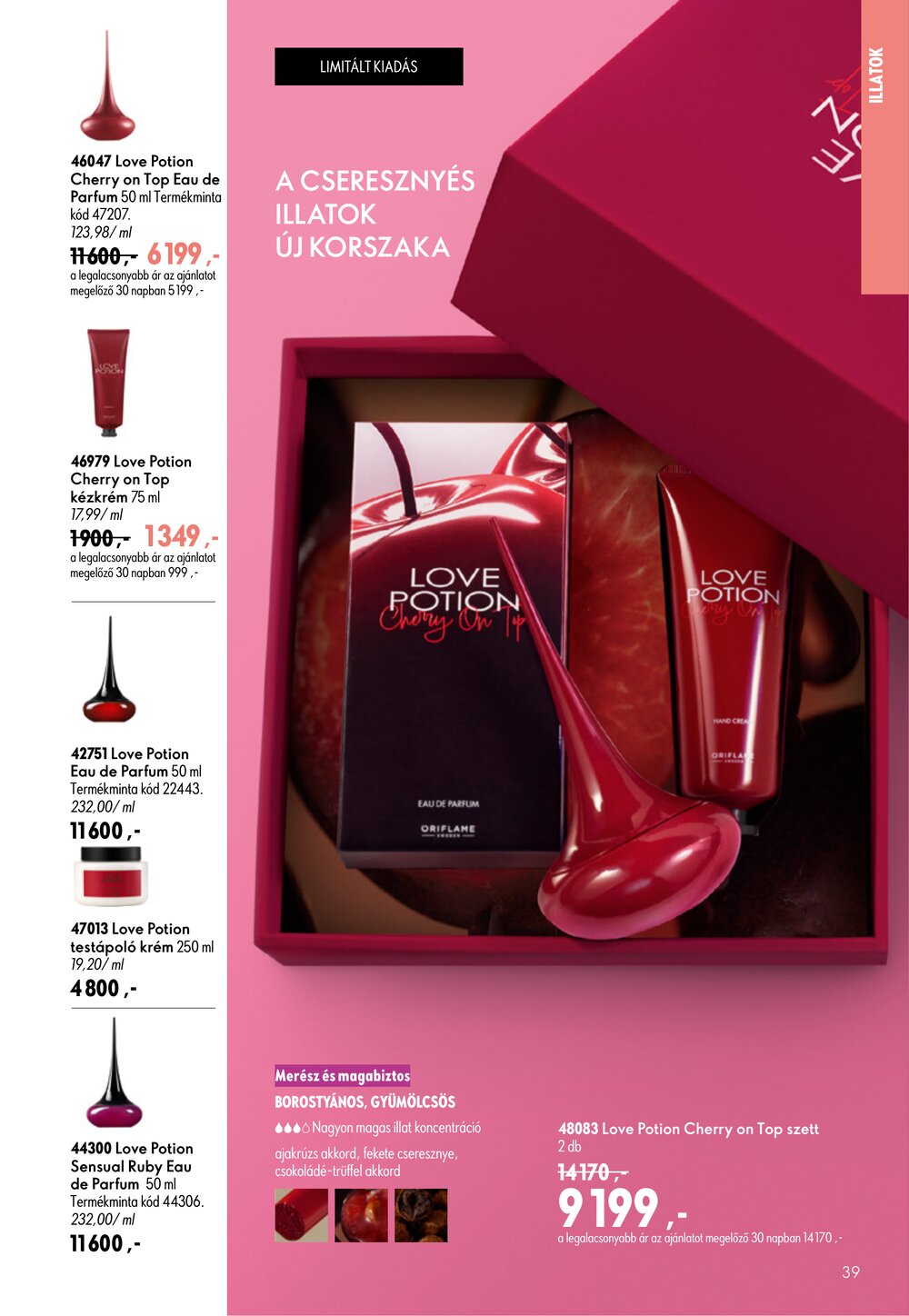Oriflame akciós újság 2026.06.17-től - 39. oldal.