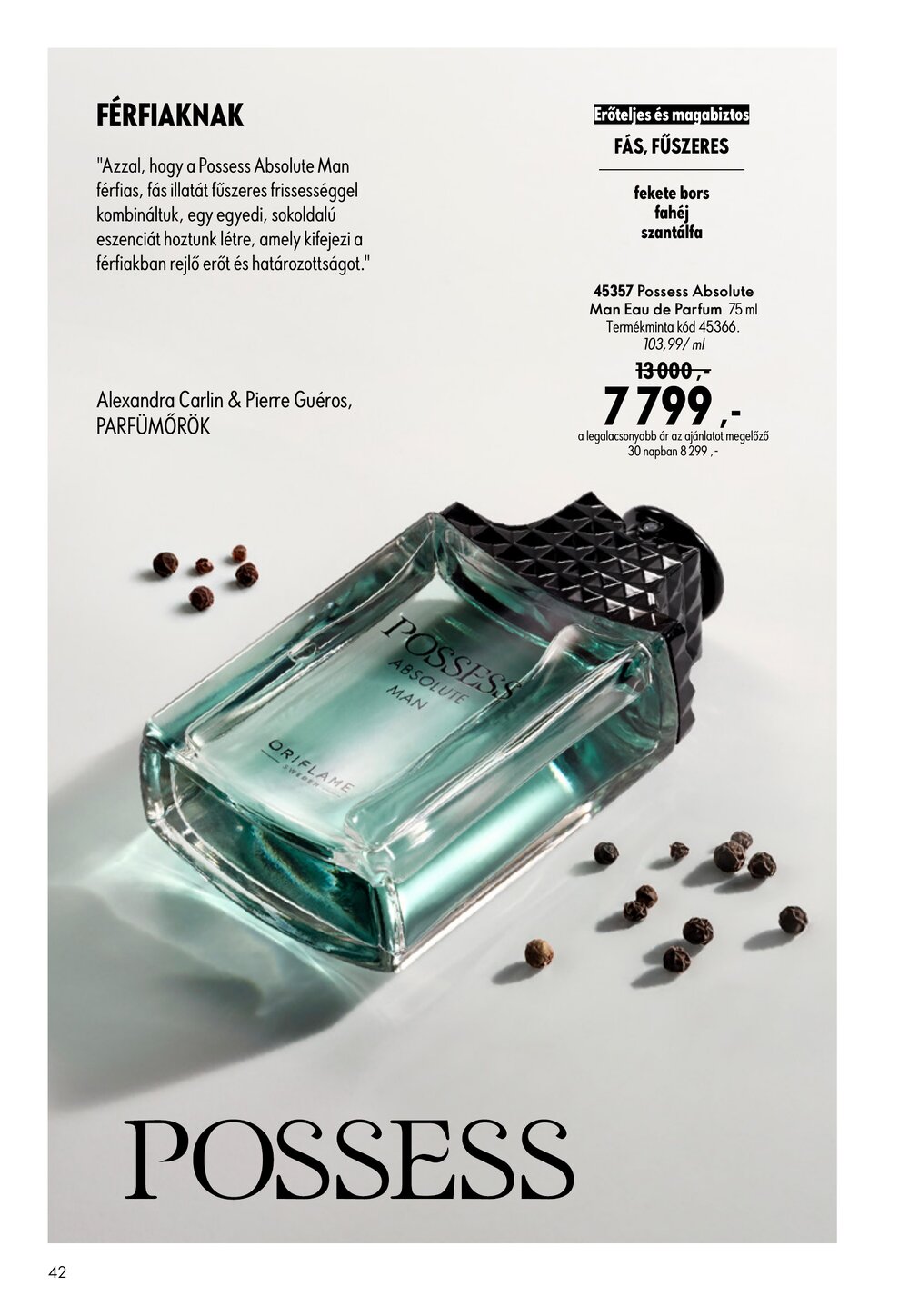 Oriflame akciós újság 2026.06.17-től - 42. oldal.