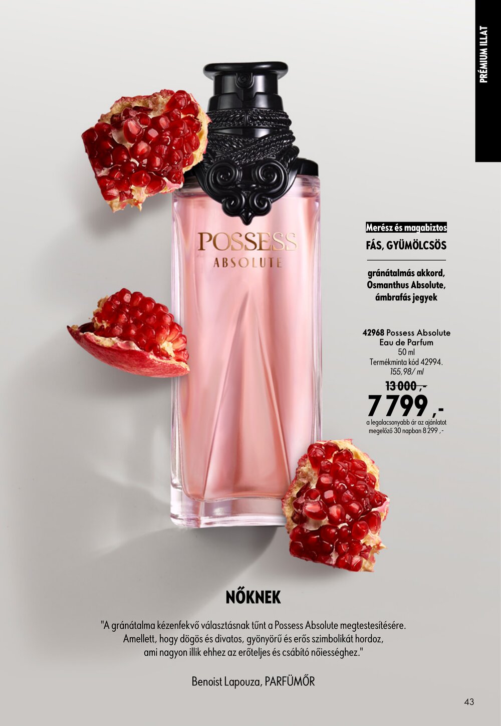 Oriflame akciós újság 2026.06.17-től - 43. oldal.
