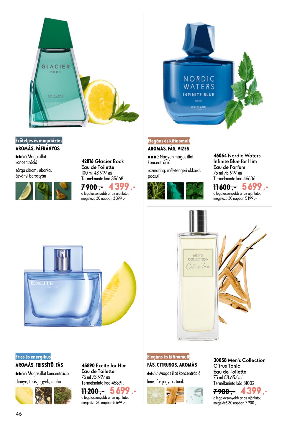Oriflame akciós újság 2026.06.17-től - 46. oldal.
