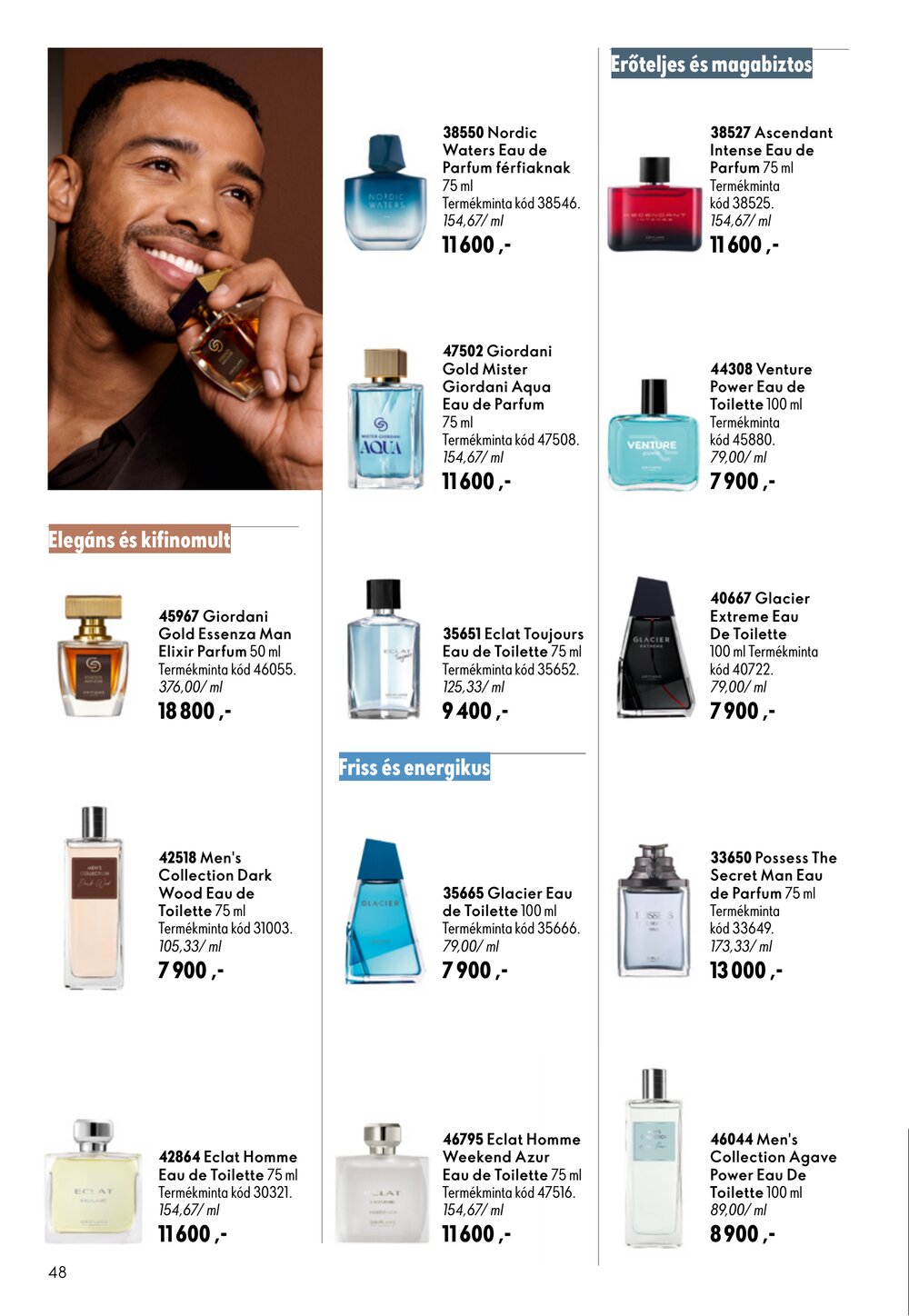 Oriflame akciós újság 2026.06.17-től - 48. oldal.