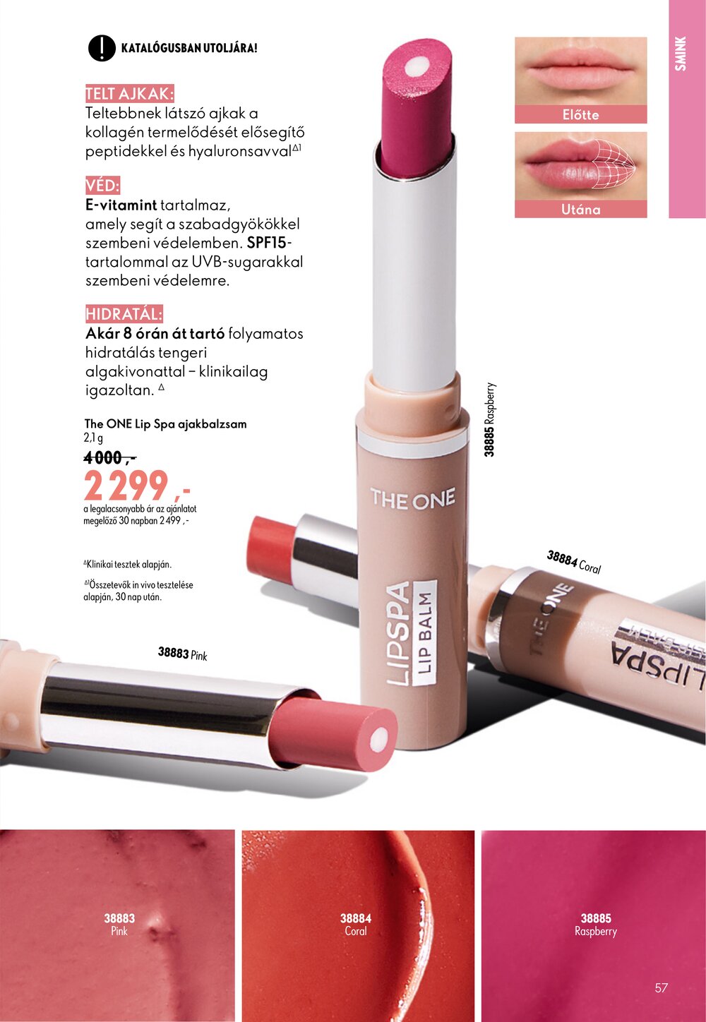 Oriflame akciós újság 2026.06.17-től - 57. oldal.