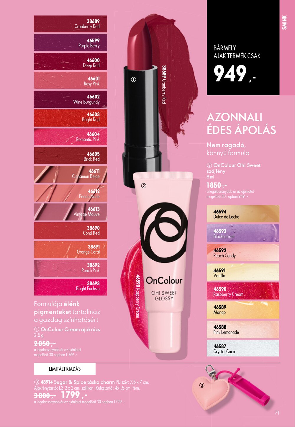 Oriflame akciós újság 2026.06.17-től - 71. oldal.