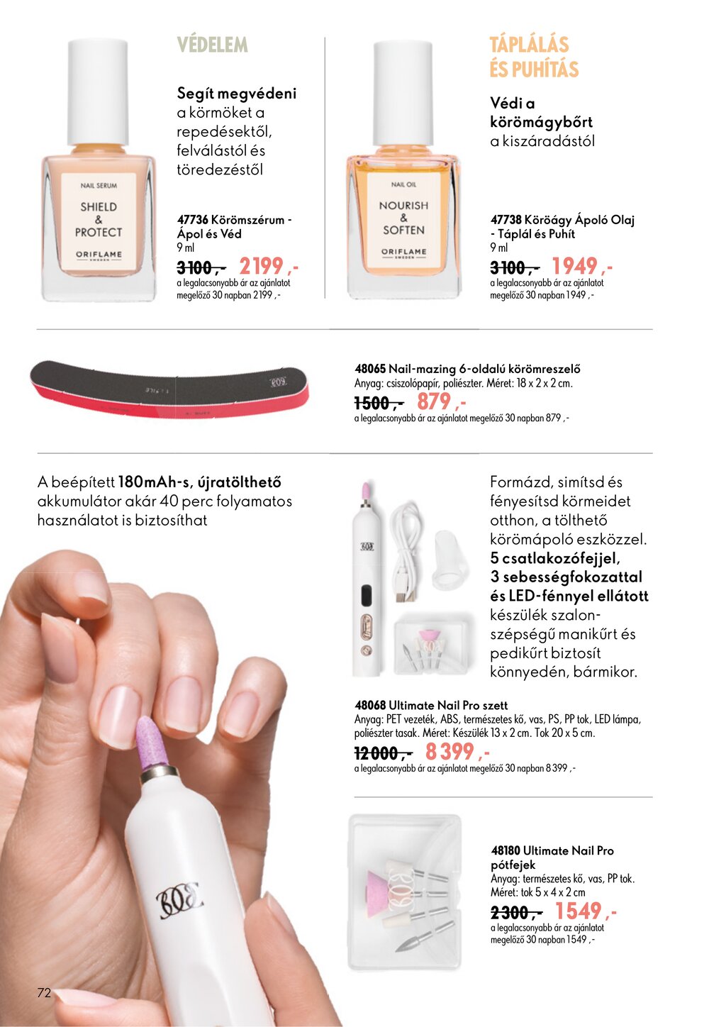 Oriflame akciós újság 2026.06.17-től - 72. oldal.