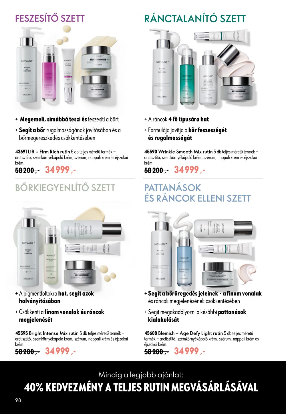 Oriflame akciós újság 2026.06.17-től - 98. oldal.