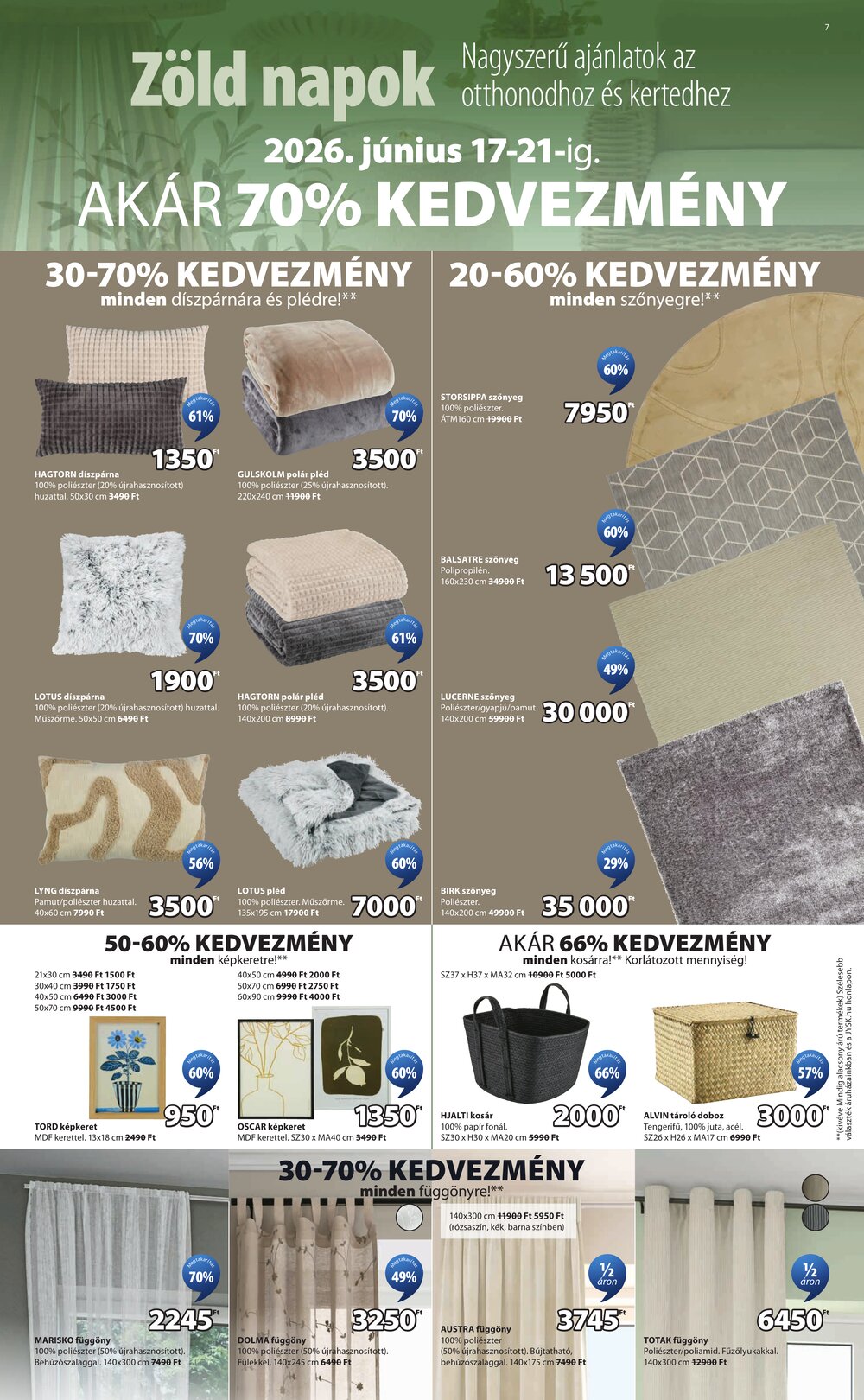 JYSK akciós újság 2026.06.17-től - 8. oldal.