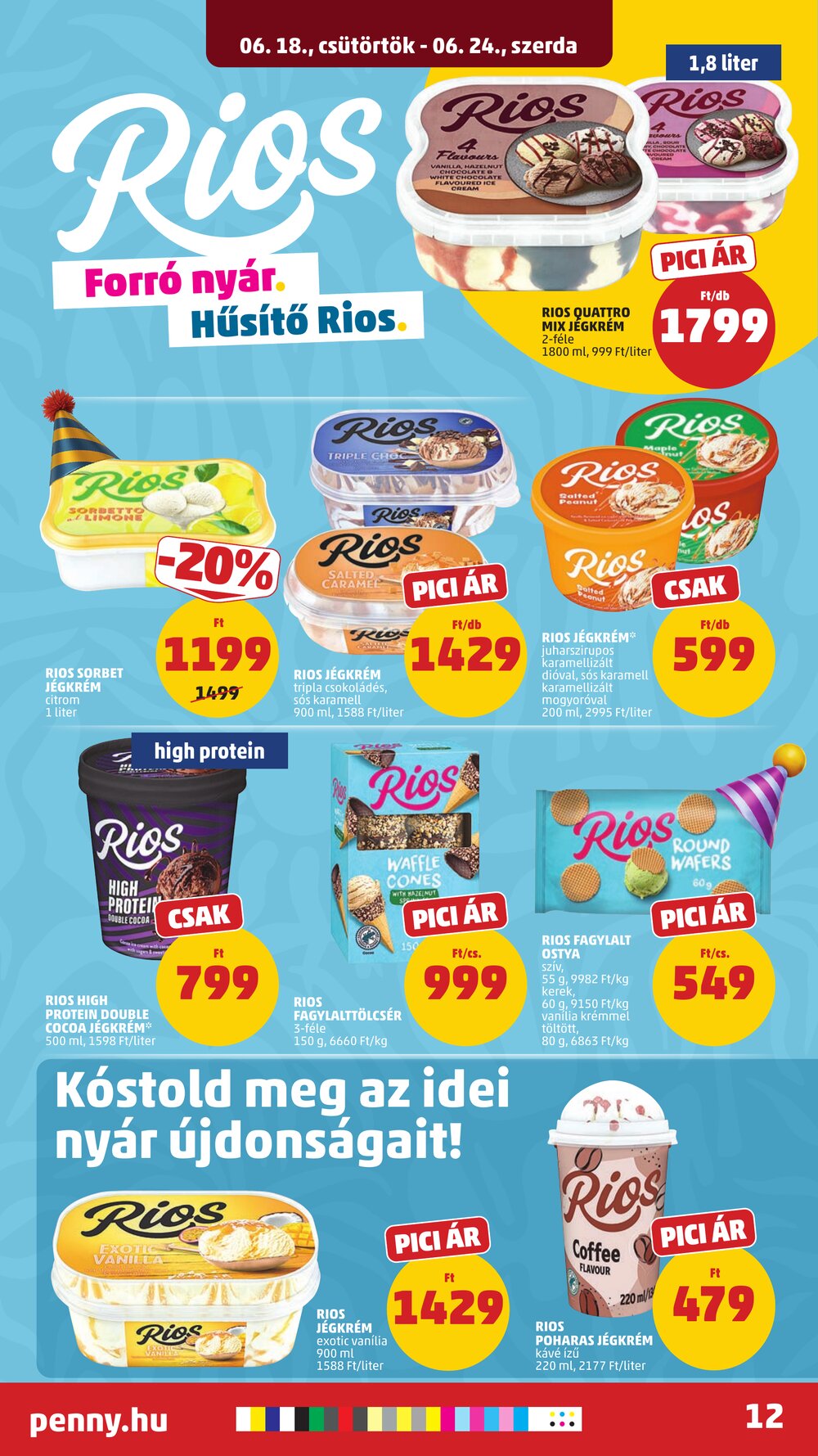 Penny Market akciós újság 2026.06.18-tól - 14. oldal.