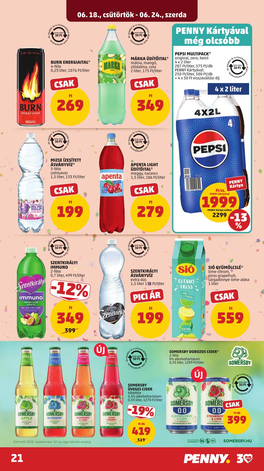 Penny Market akciós újság 2026.06.18-tól - 23. oldal.