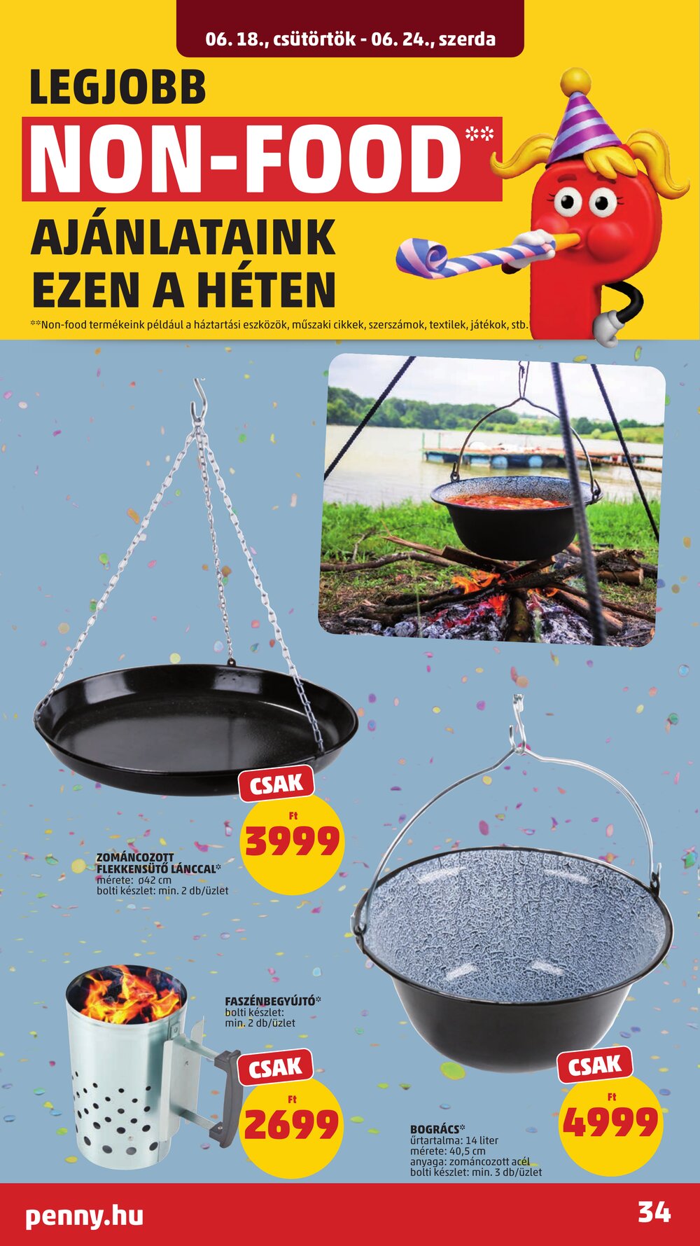 Penny Market akciós újság 2026.06.18-tól - 36. oldal.