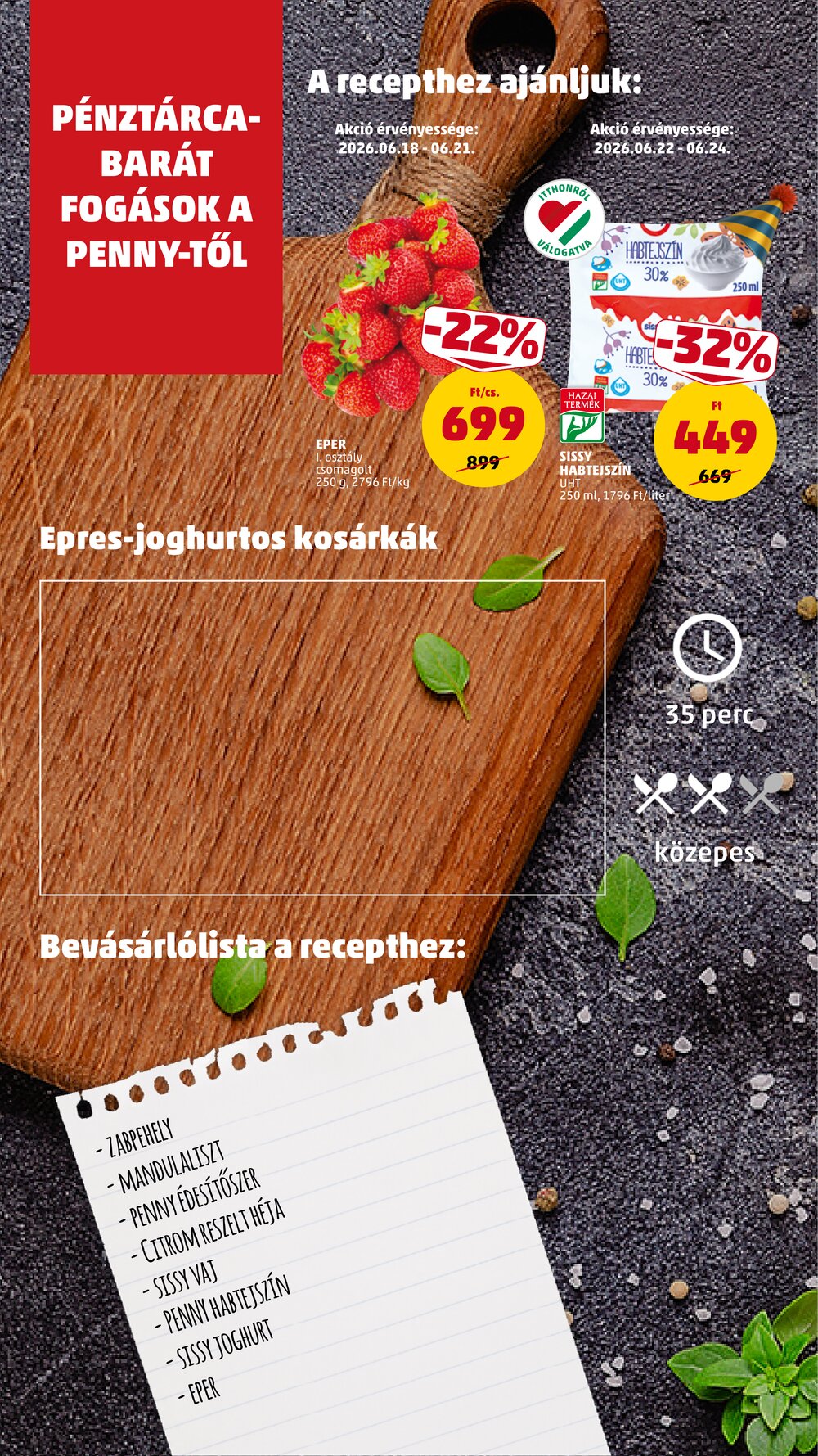 Penny Market akciós újság 2026.06.18-tól - 6. oldal.