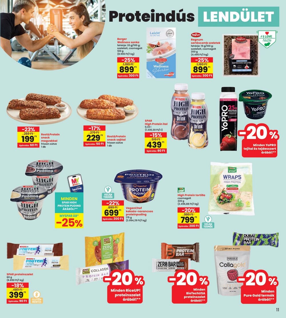 Interspar akciós újság 2026.06.18-tól - 11. oldal.