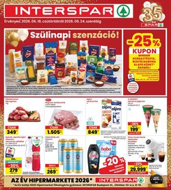 Interspar akciós újság 2026.06.18-tól