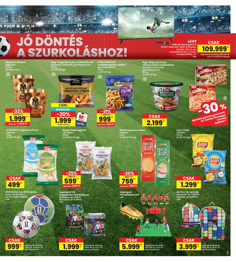 Interspar akciós újság 2026.06.18-tól - 3. oldal.