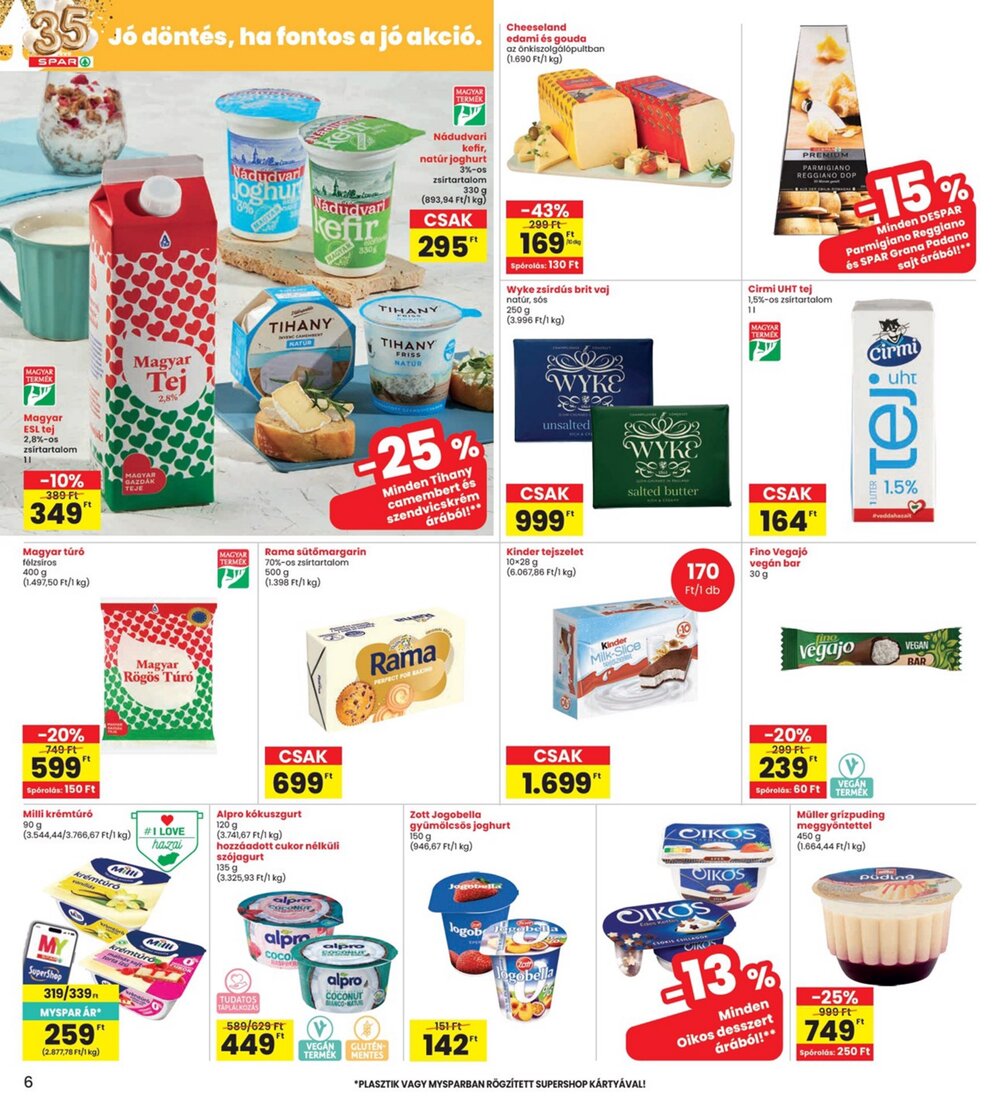Interspar akciós újság 2026.06.18-tól - 6. oldal.