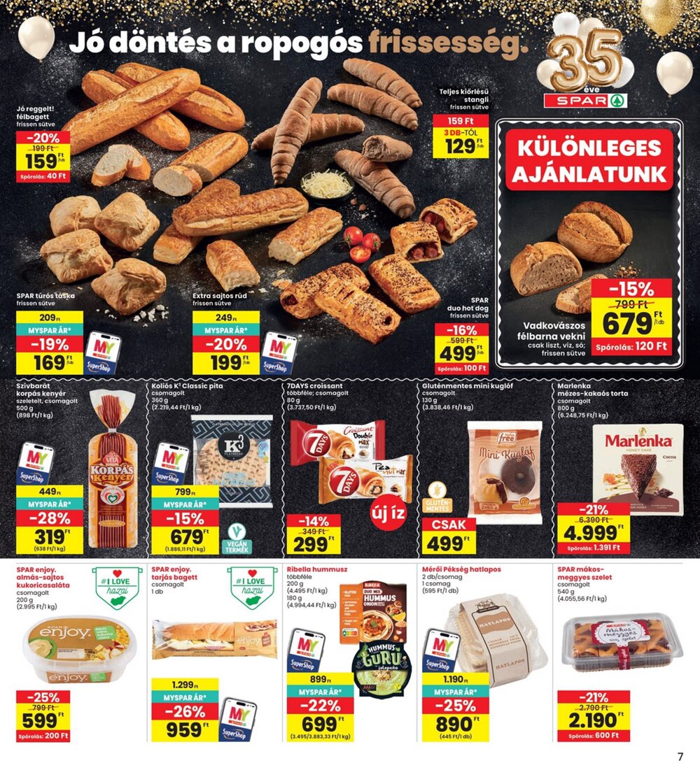 Interspar akciós újság 2026.06.18-tól - 7. oldal.