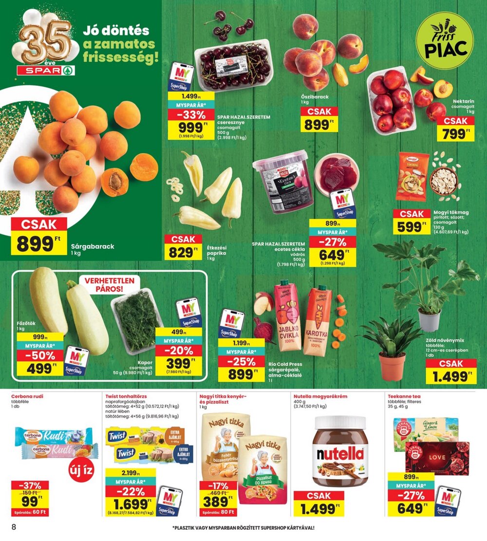 Interspar akciós újság 2026.06.18-tól - 8. oldal.