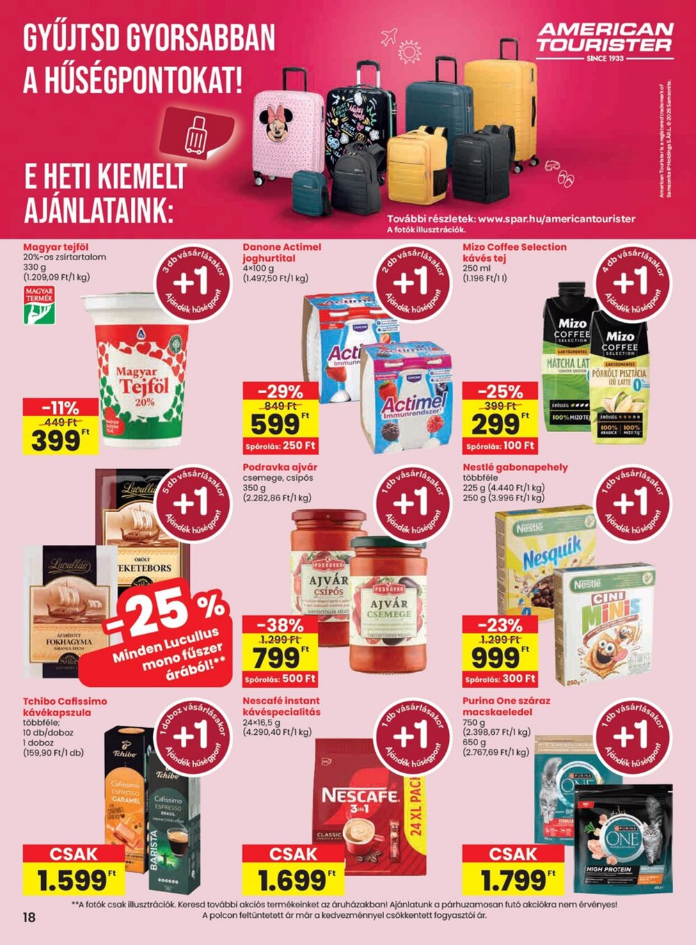 Spar akciós újság 2026.06.18-tól - 18. oldal.
