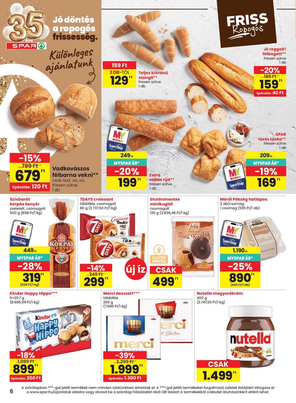 Spar akciós újság 2026.06.18-tól - 6. oldal.