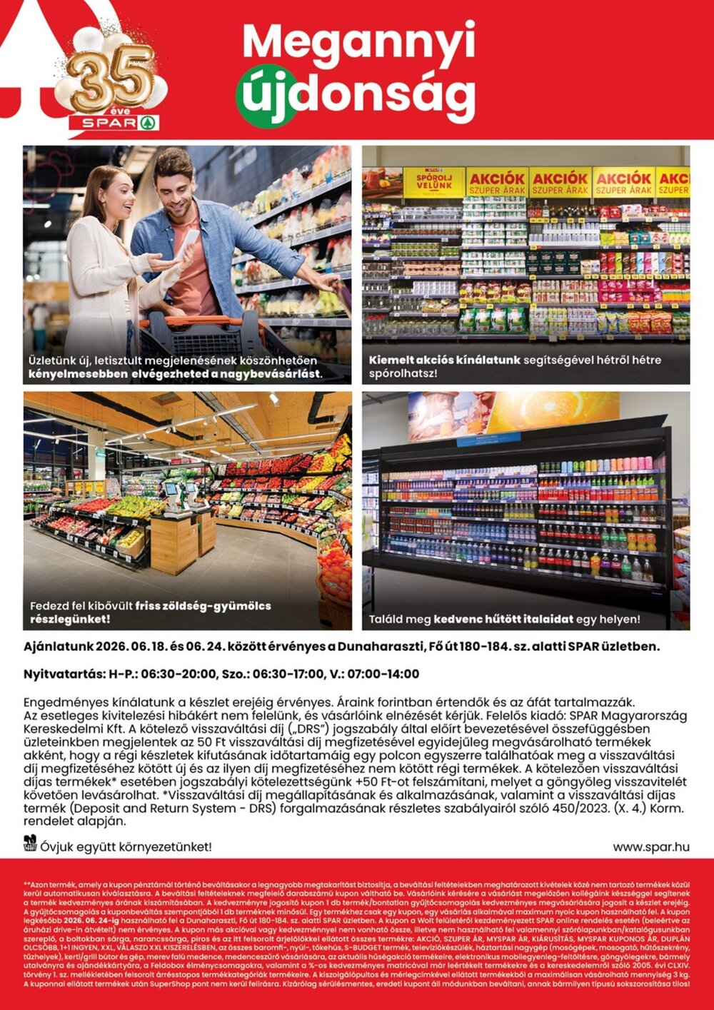 Spar akciós újság 2026.06.18-tól - 2. oldal.