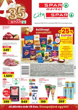 Spar Market akciós újság 2026.06.18-tól