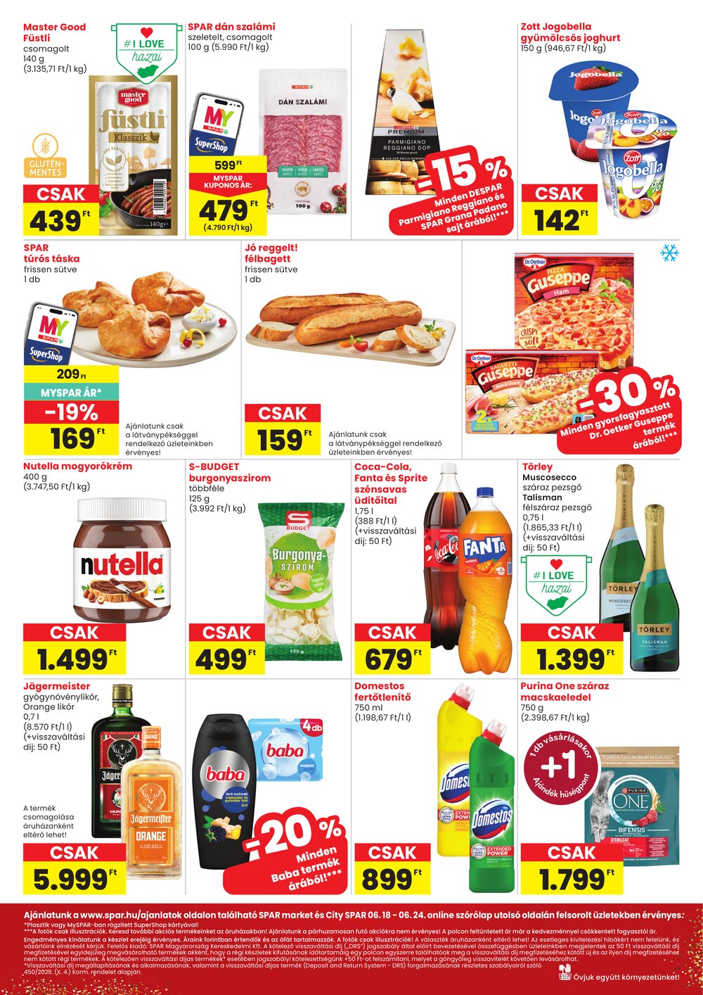 Spar Market akciós újság 2026.06.18-tól - 2. oldal.