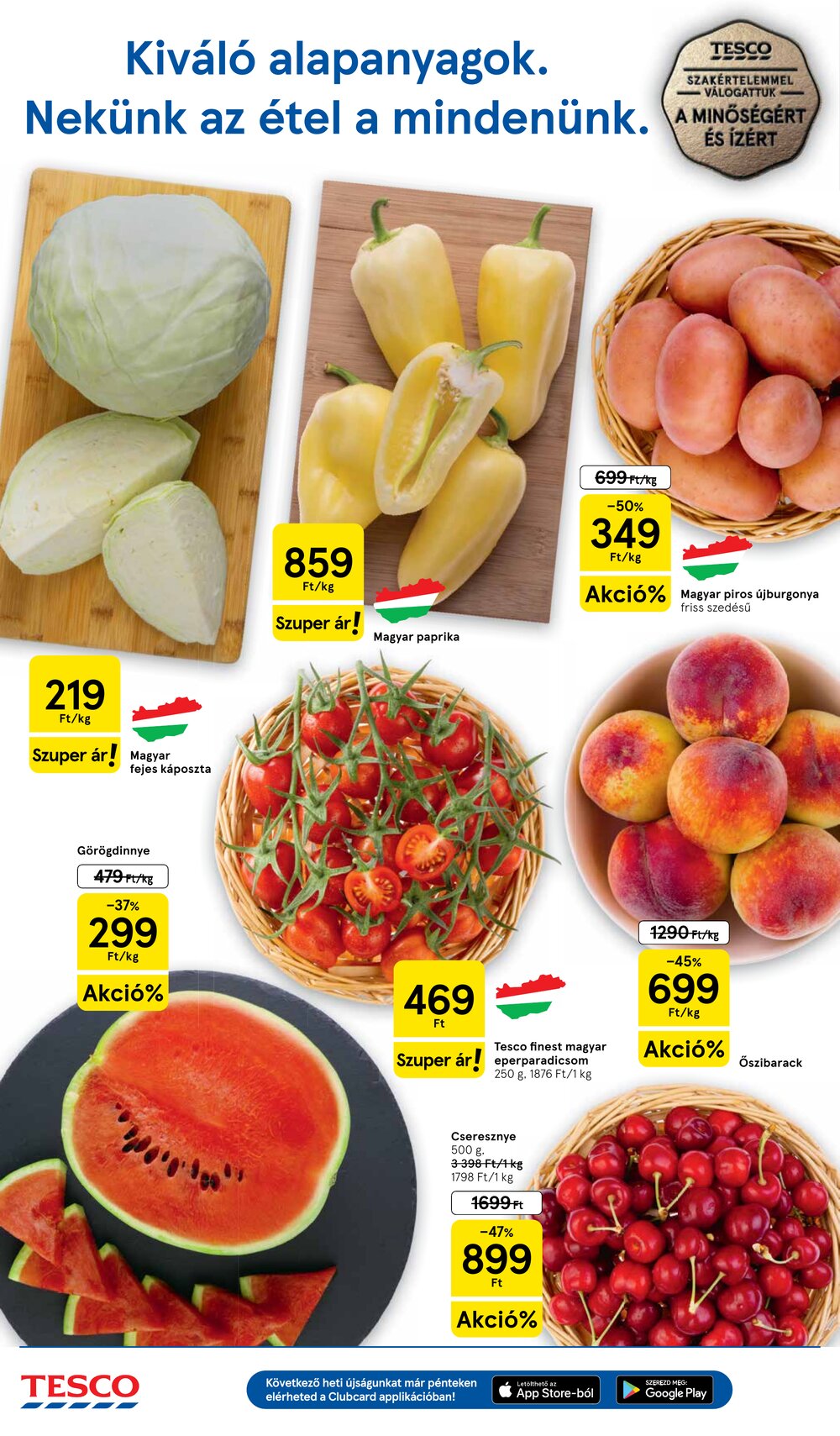 Tesco akciós újság 2026.06.18-tól - 2. oldal.