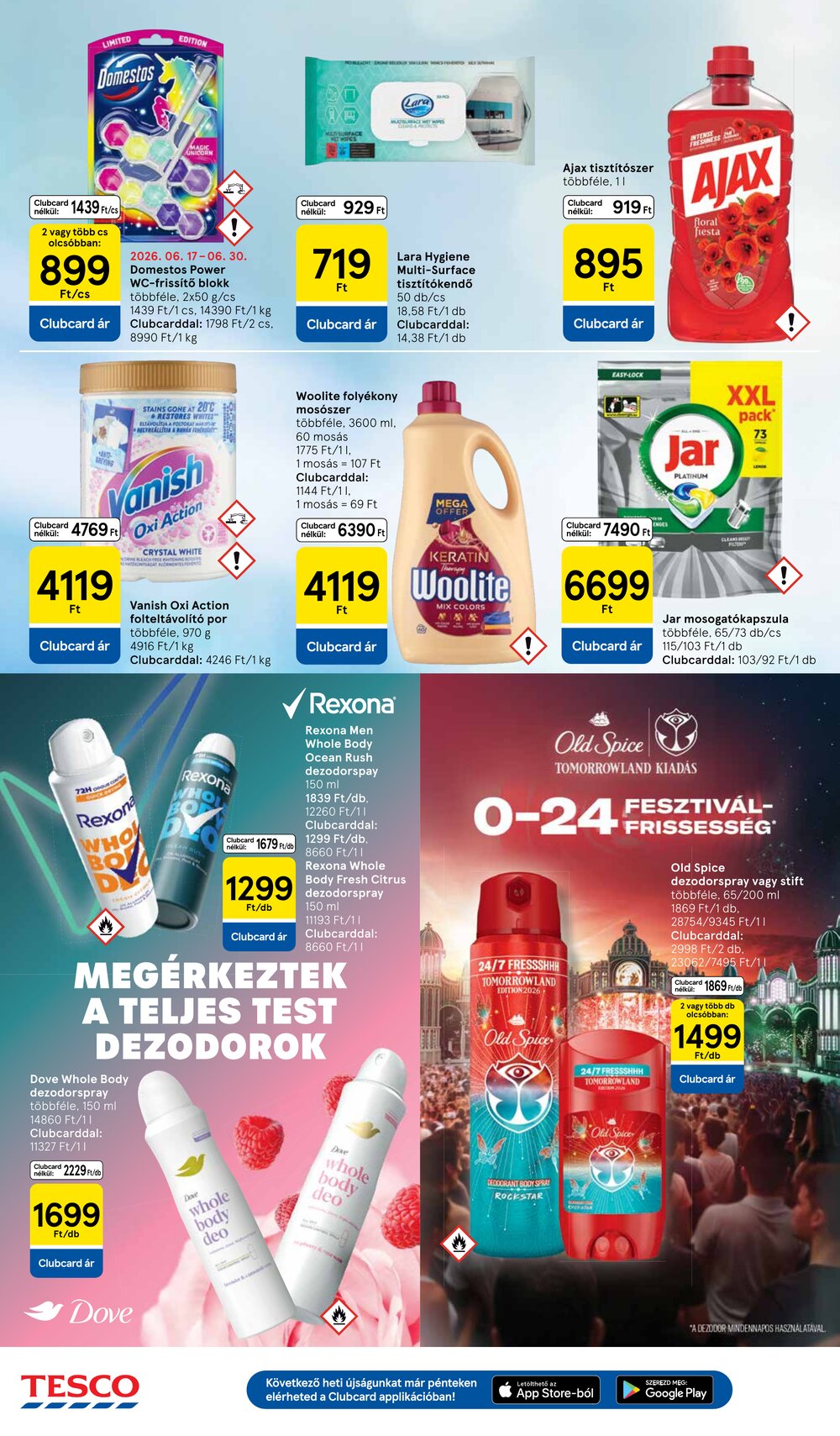 Tesco akciós újság 2026.06.18-tól - 30. oldal.