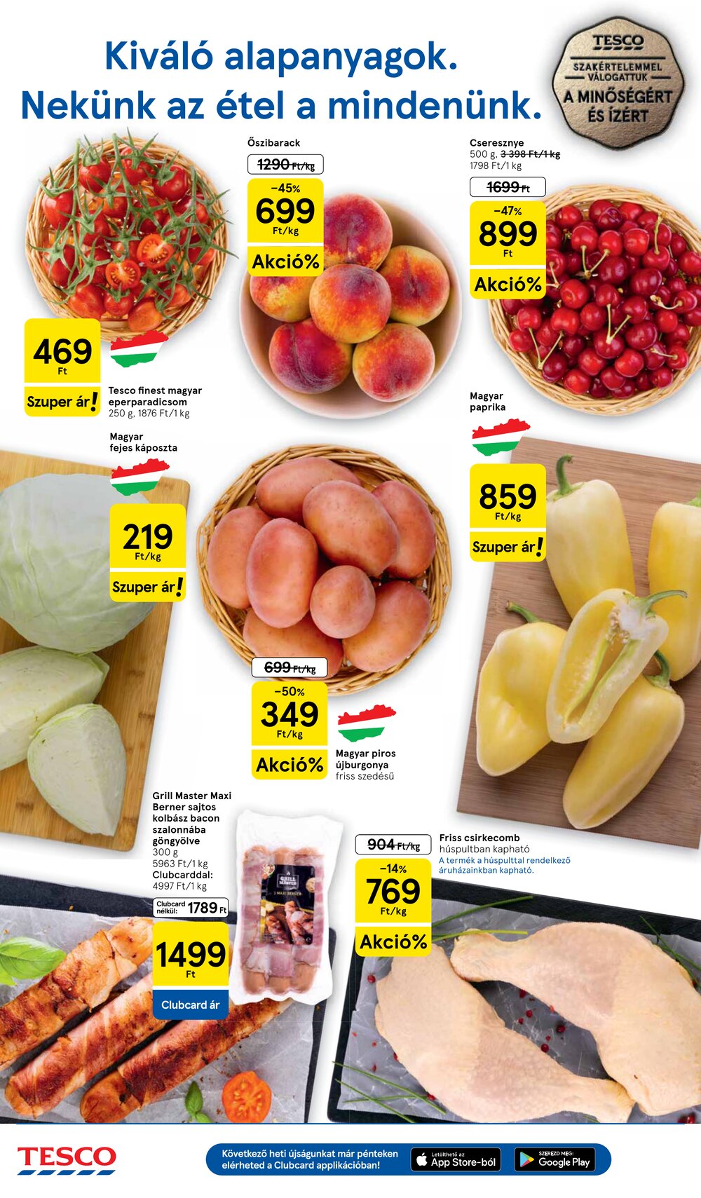 Tesco akciós újság 2026.06.18-tól - 2. oldal.