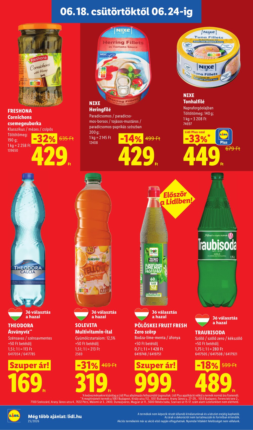 Lidl akciós újság 2026.06.18-tól - 10. oldal.