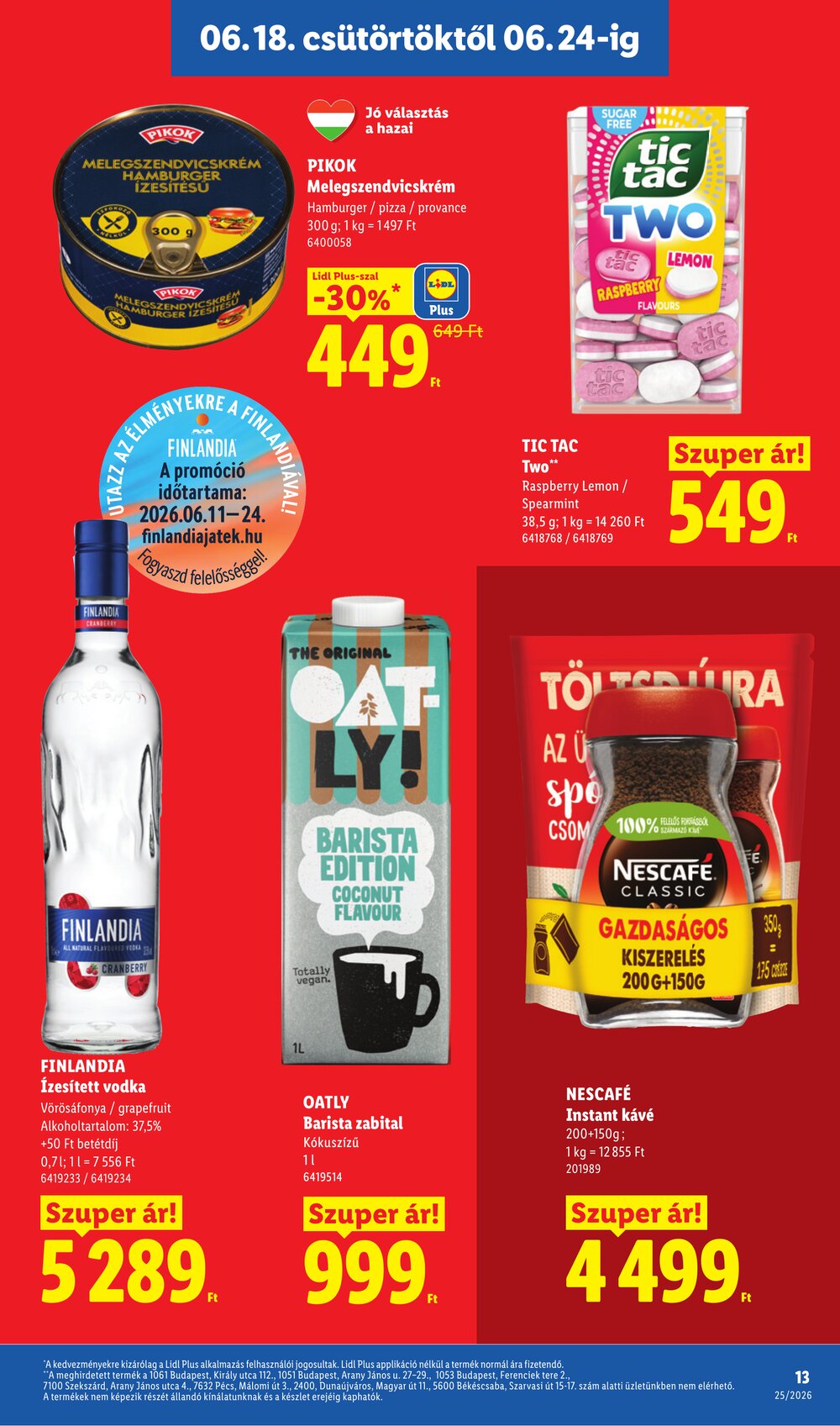 Lidl akciós újság 2026.06.18-tól - 13. oldal.