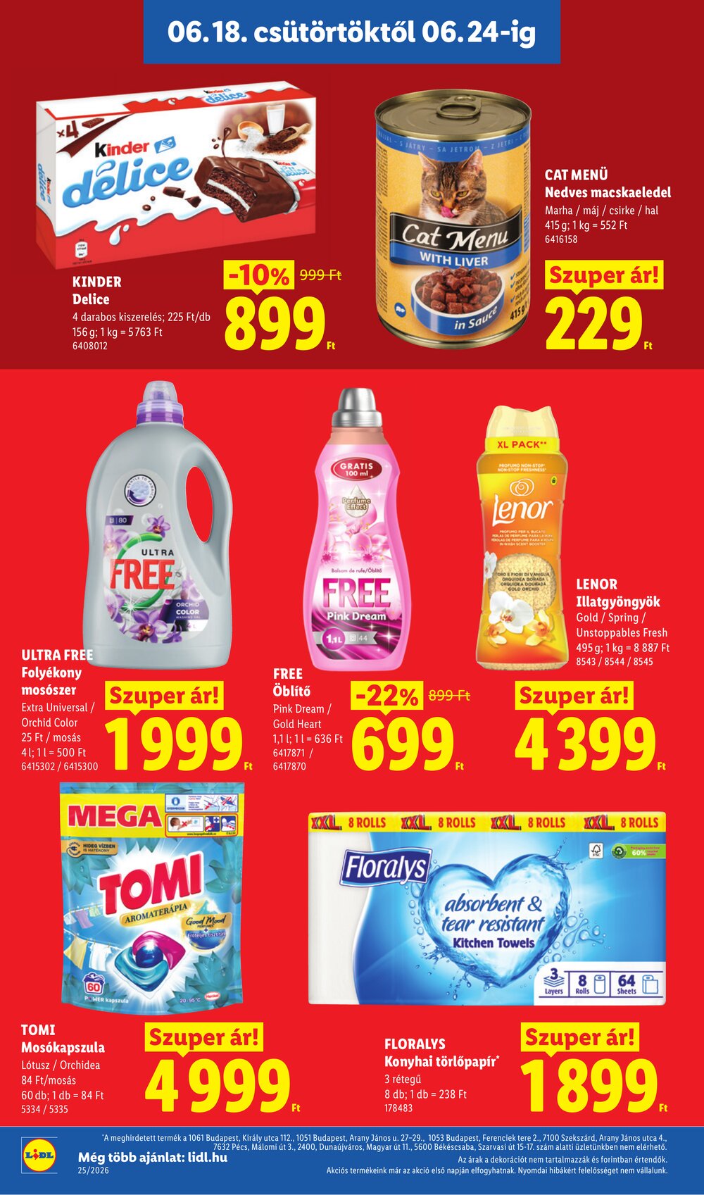 Lidl akciós újság 2026.06.18-tól - 14. oldal.