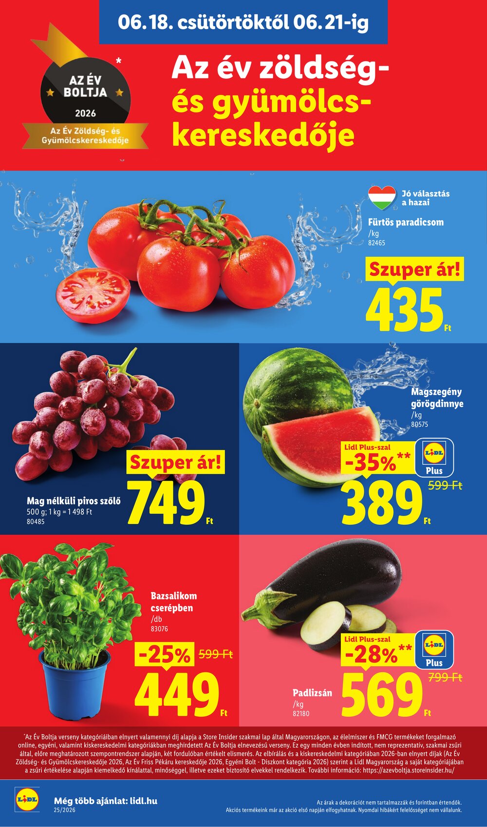 Lidl akciós újság 2026.06.18-tól - 2. oldal.