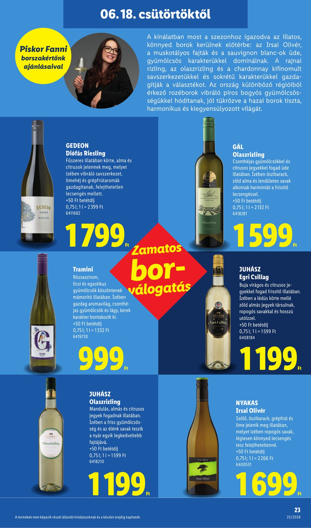 Lidl akciós újság 2026.06.18-tól - 23. oldal.