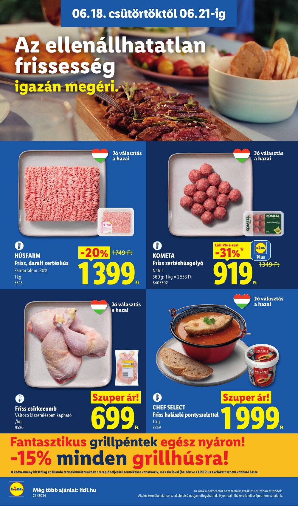 Lidl akciós újság 2026.06.18-tól - 4. oldal.
