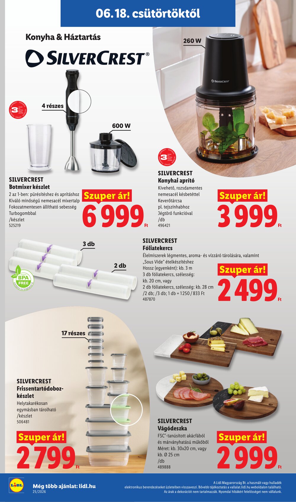 Lidl akciós újság 2026.06.18-tól - 40. oldal.