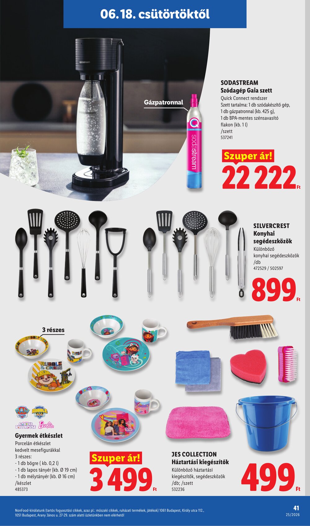 Lidl akciós újság 2026.06.18-tól - 41. oldal.