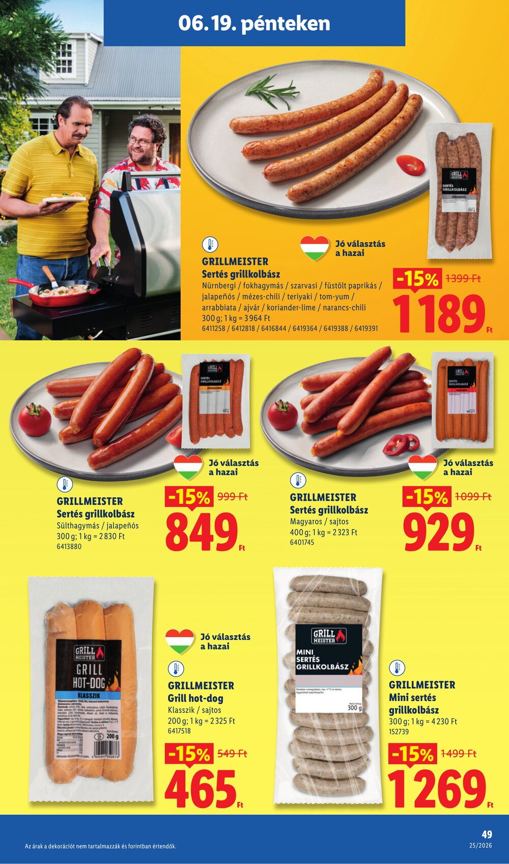 Lidl akciós újság 2026.06.18-tól - 49. oldal.