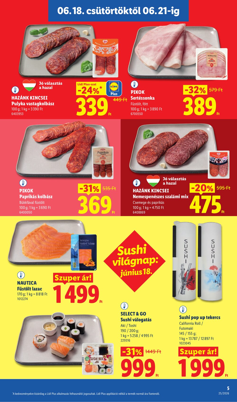 Lidl akciós újság 2026.06.18-tól - 5. oldal.